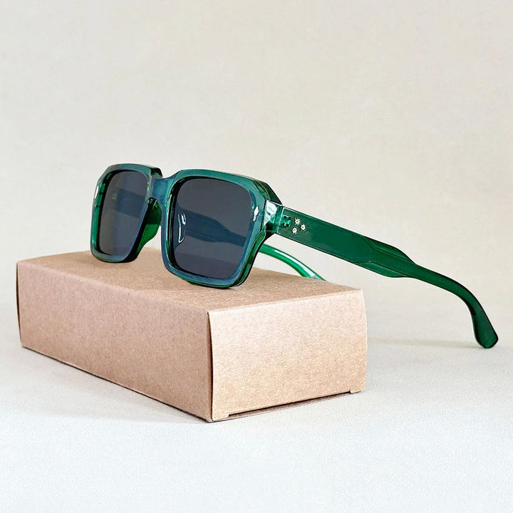 Men's Luxe Oversized Square Shield Sunglasses