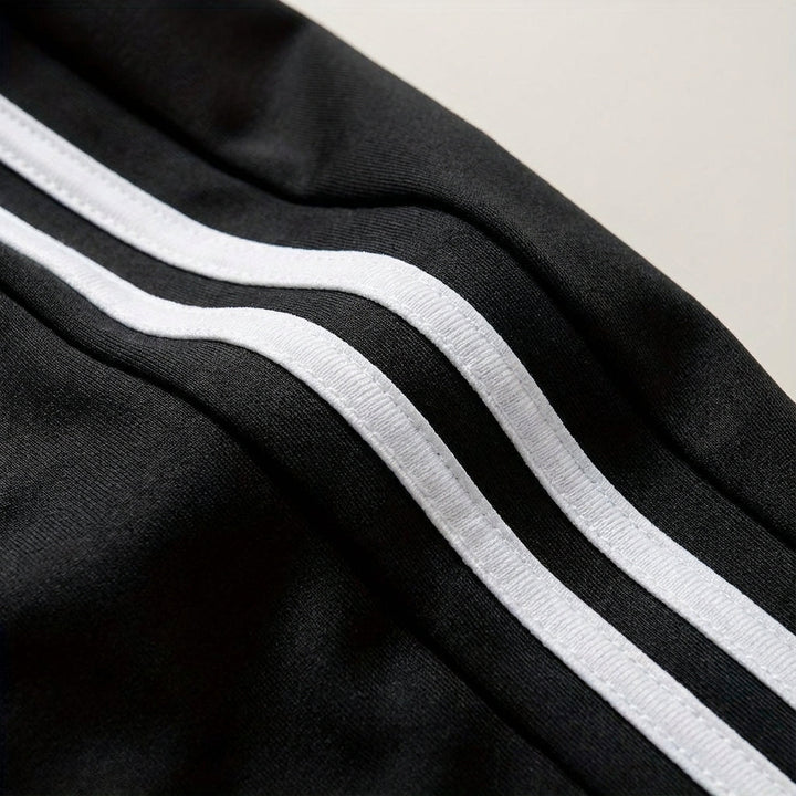 Women's Stylish Regular Fit Side Stripe Drawstring Pants
