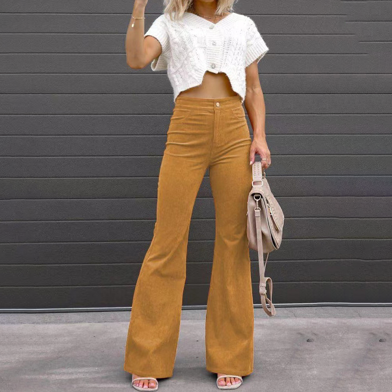 Kristin | Women's Retro-Inspired Flared Pants