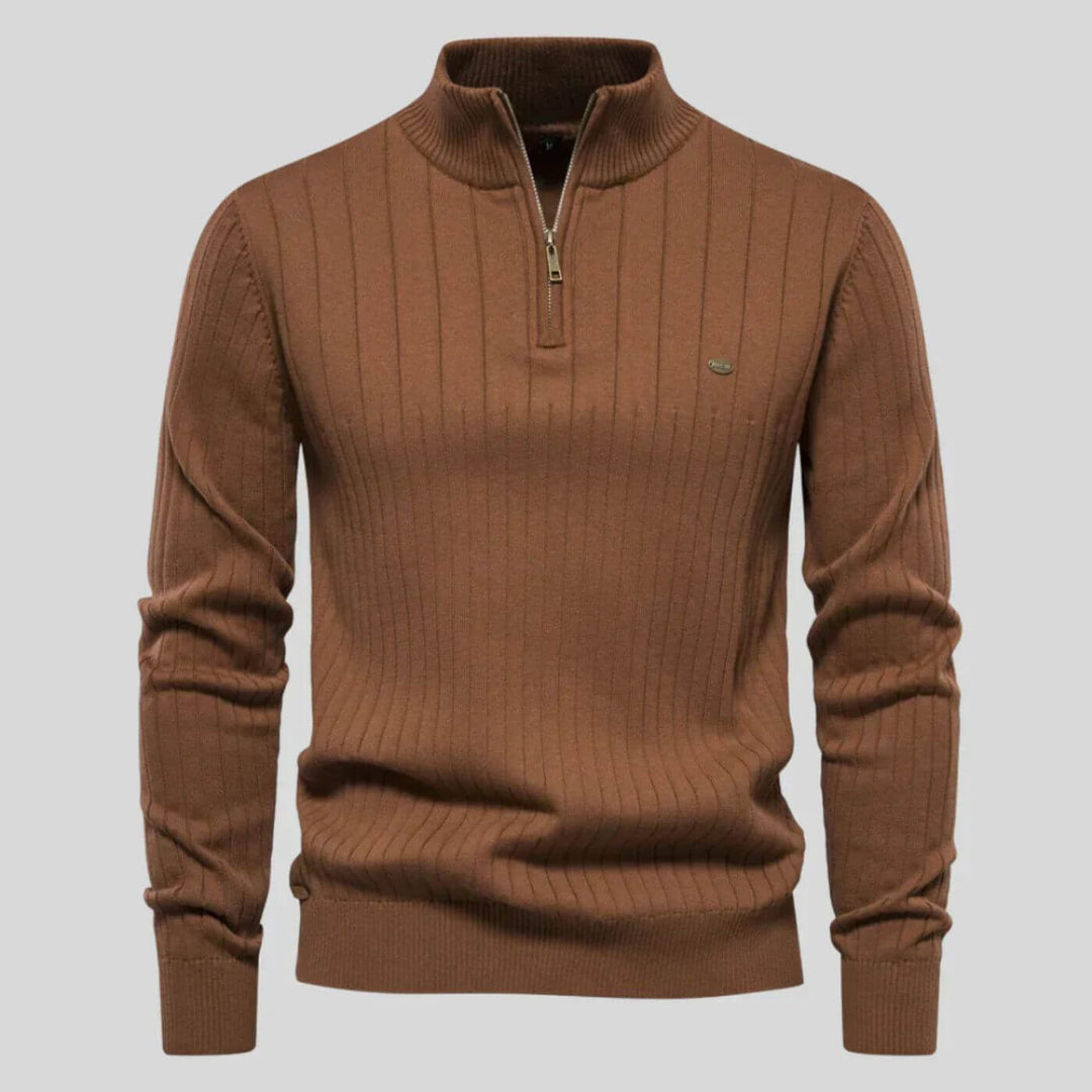 Men's Premium Everyday Comfort Half-Zip Sweater