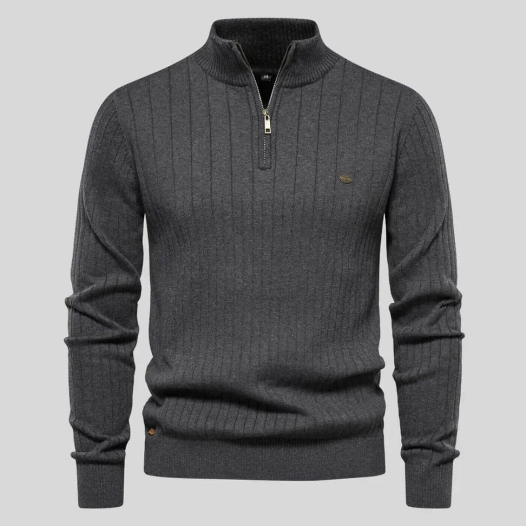 Men's Premium Everyday Comfort Half-Zip Sweater