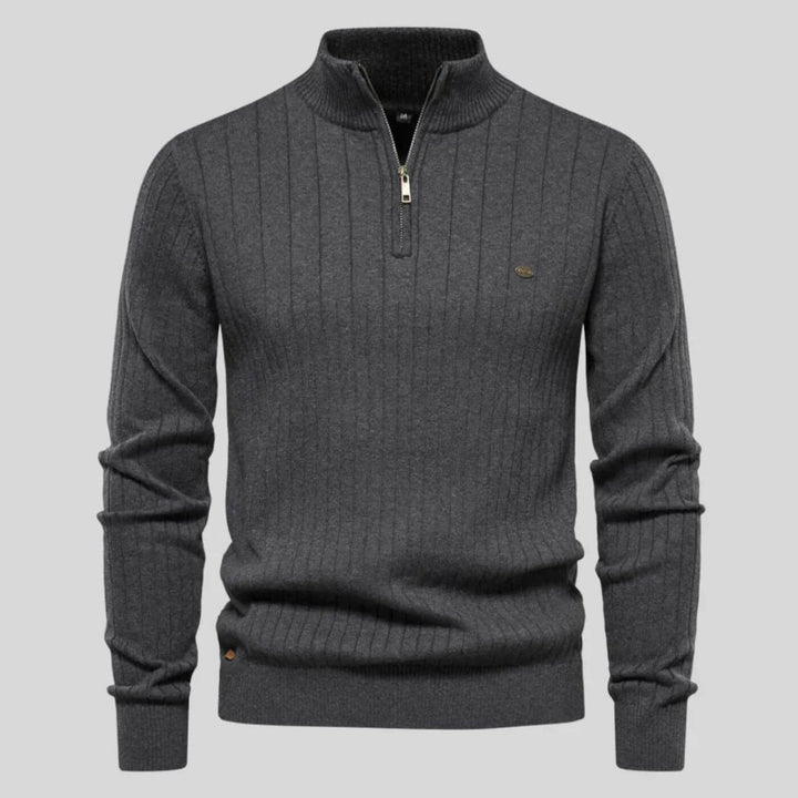 Men's Premium Everyday Comfort Half-Zip Sweater