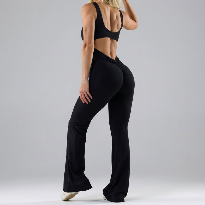 Nadia | Women's Backless Fitness Bodysuit