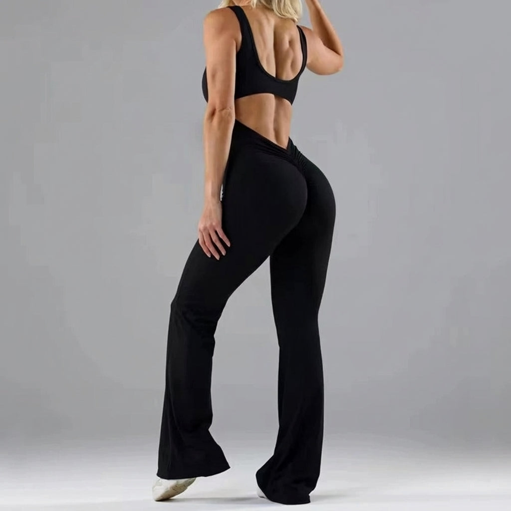Nadia | Women's Backless Fitness Bodysuit