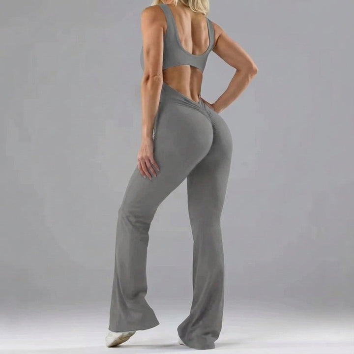 Nadia | Women's Backless Fitness Bodysuit