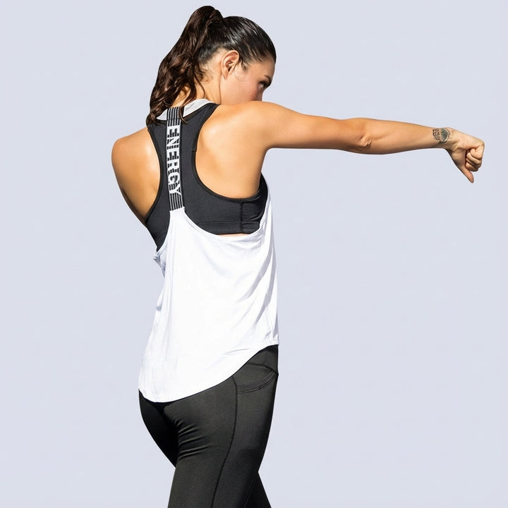 Isla | Women's Backless Performance Training Shirt