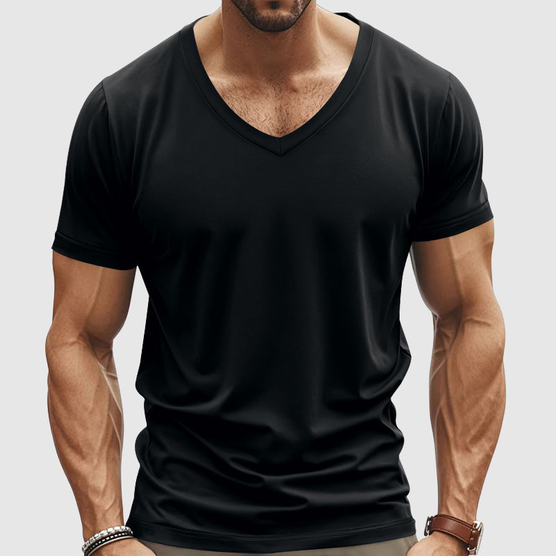 Ryan | Men's V-Neck Short Sleeve Tee