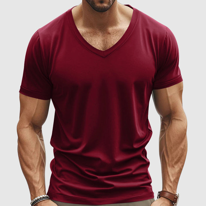 Ryan | Men's V-Neck Short Sleeve Tee