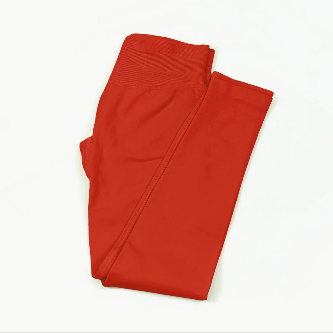 Women's Push-Up Low-Rise Seamless Yoga Leggings Pants for Gym Fitness