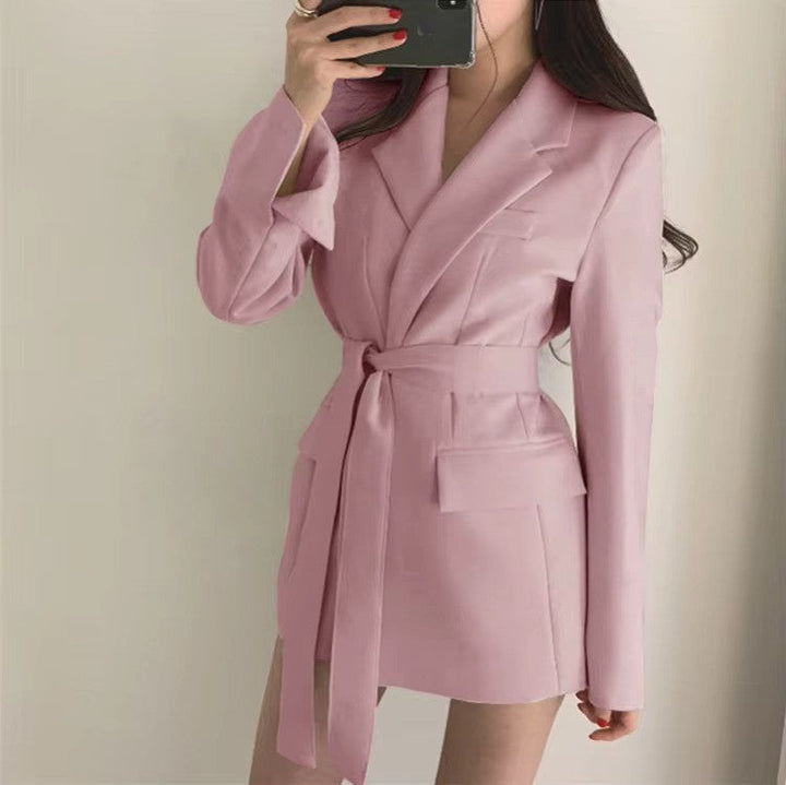 Women's Belted Blazer – Chic Design & Versatile Fashion