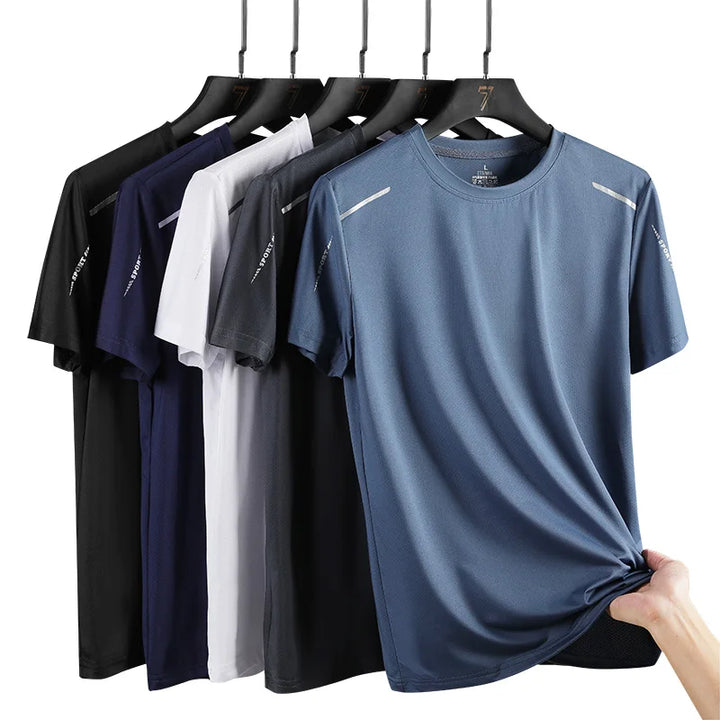 Men's Quick-Drying Breathable Running T-Shirt for Outdoor Sports