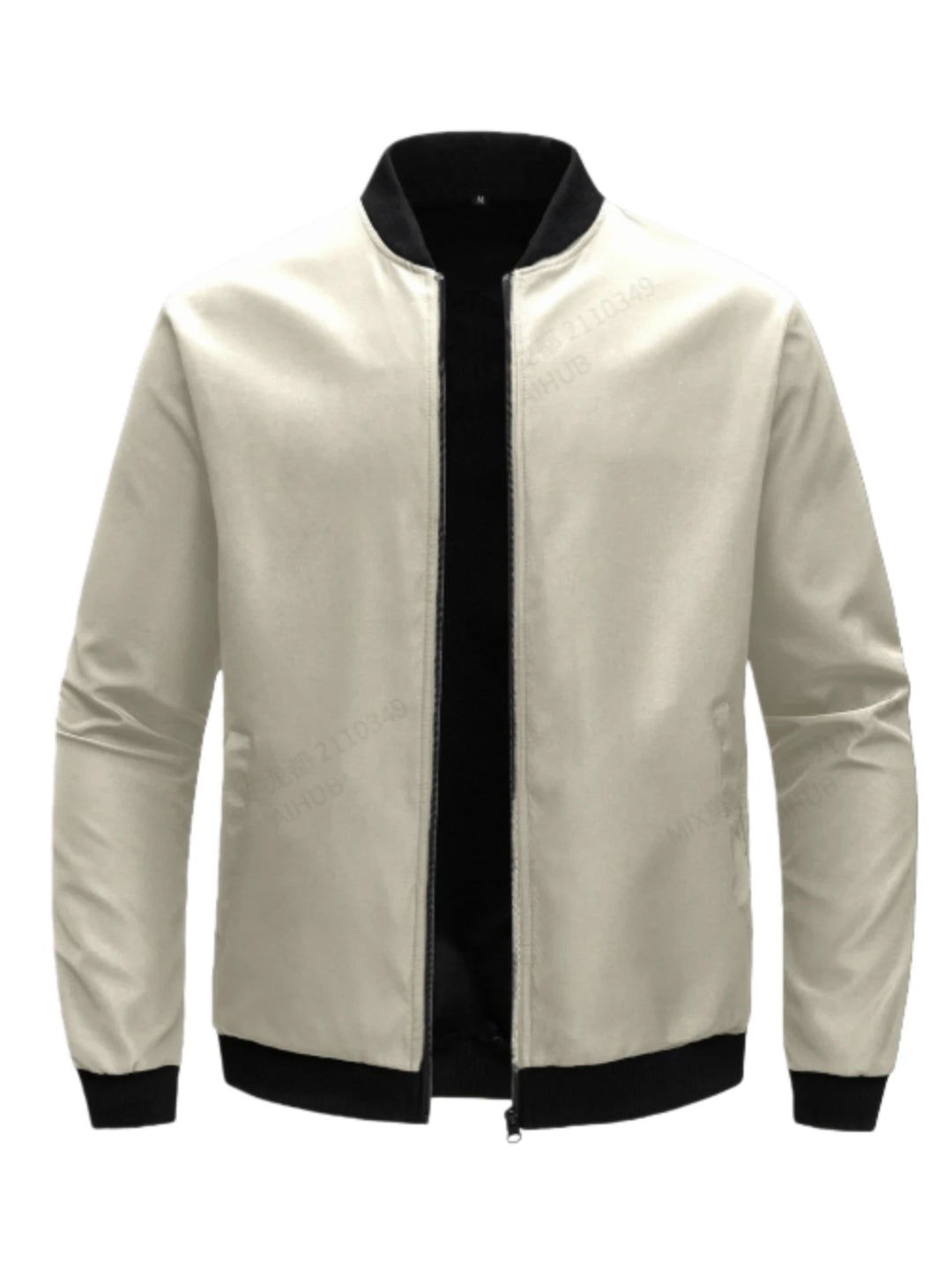 Men's Casual Thin Solid Color Collar Coat