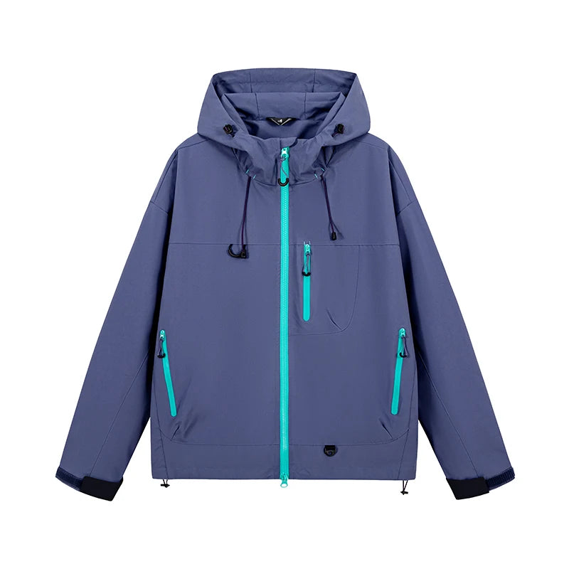 Men's Waterproof Hiking Coat - Windbreaker for Outdoor Activities