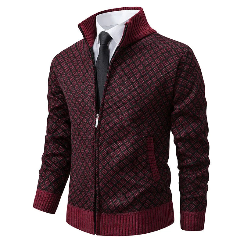 Men's Casual Knitwear Cardigan Sweater for Autumn Winter