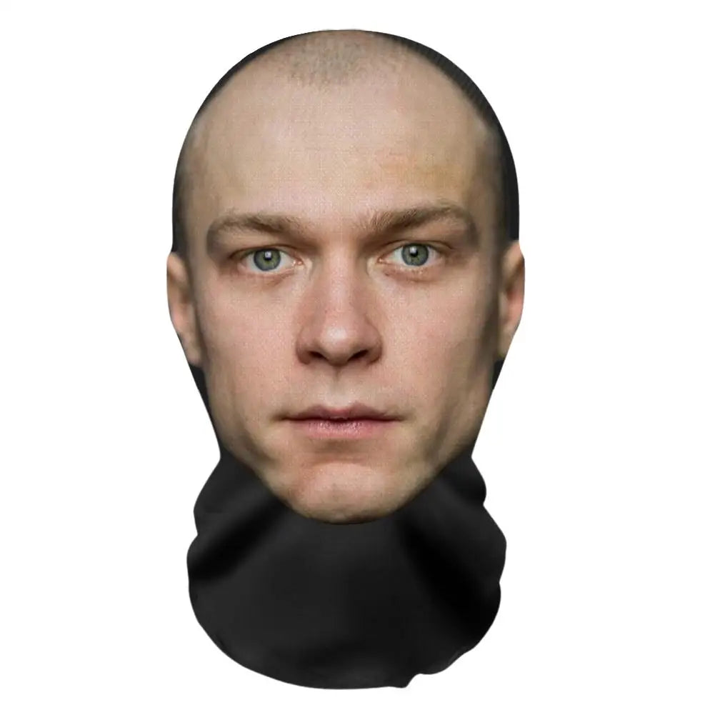 Halloween's 3D Printed Funny Full Face Mask for Costumes