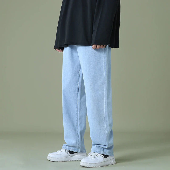 Men's Relaxed Fit Handstitched Denim Jeans