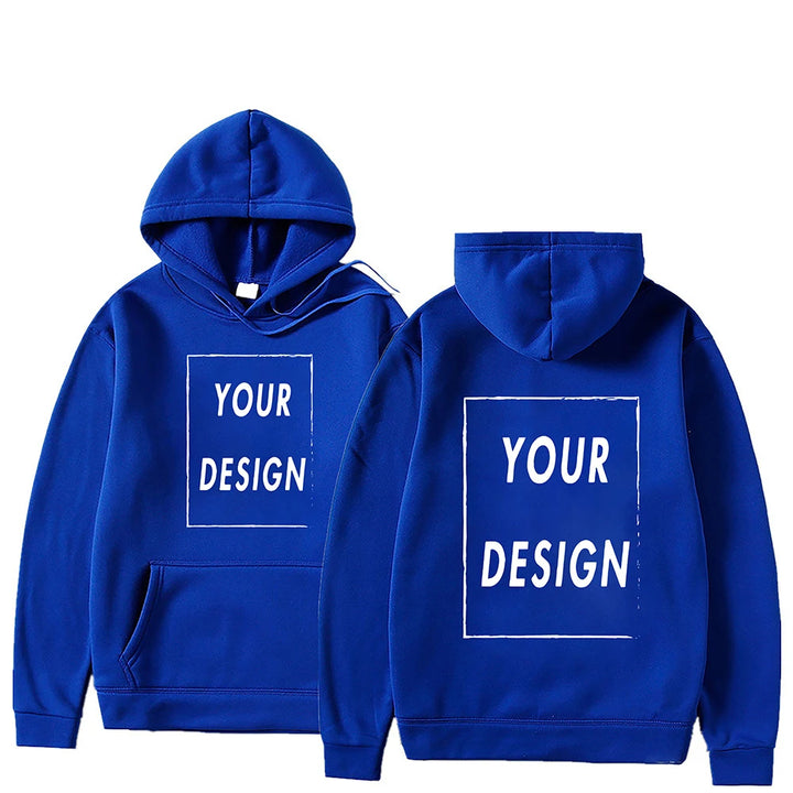 Men's Customizable Personalized Hoodie for Men and Women - DIY Fashion