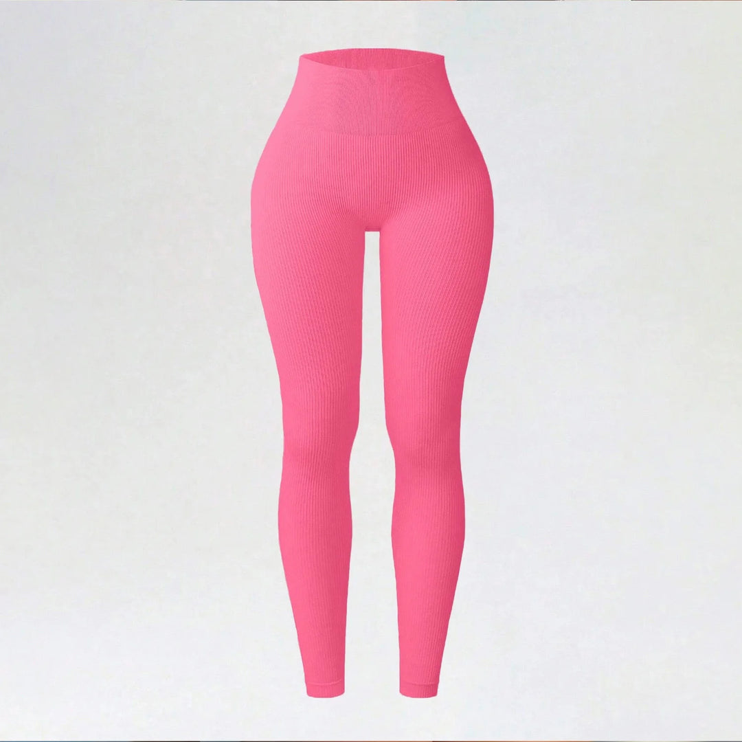 Women's High-Waisted Seamless Yoga Leggings for Fitness and Running