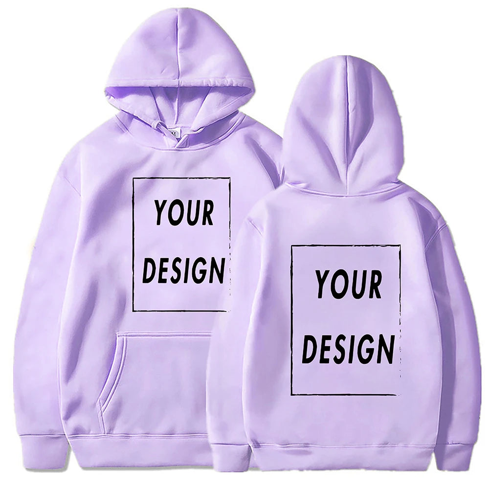 Men's Customizable Personalized Hoodie for Men and Women - DIY Fashion