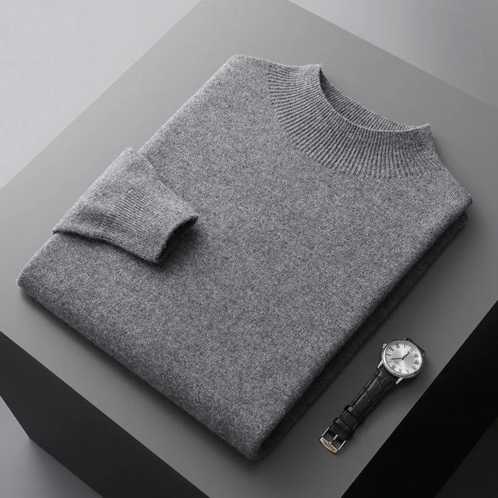 Men's Soft-Touch Wool Sweater for Ultimate Comfort and Style