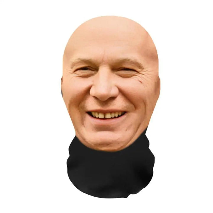 Halloween's 3D Printed Funny Full Face Mask for Costumes
