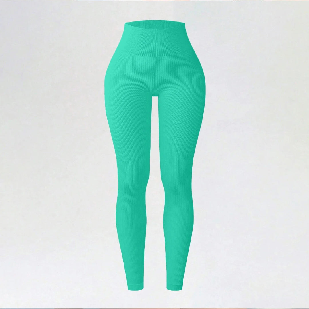 Women's High-Waisted Seamless Yoga Leggings for Fitness and Running