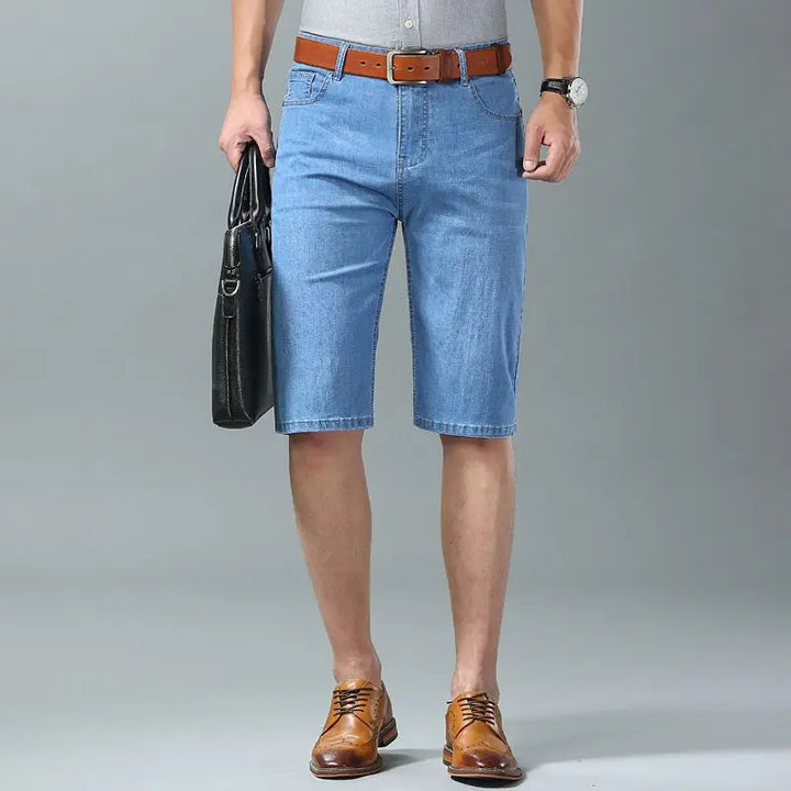 Men's Denim Jean Shorts for Casual Summer Wear