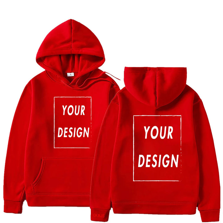 Men's Customizable Personalized Hoodie for Men and Women - DIY Fashion