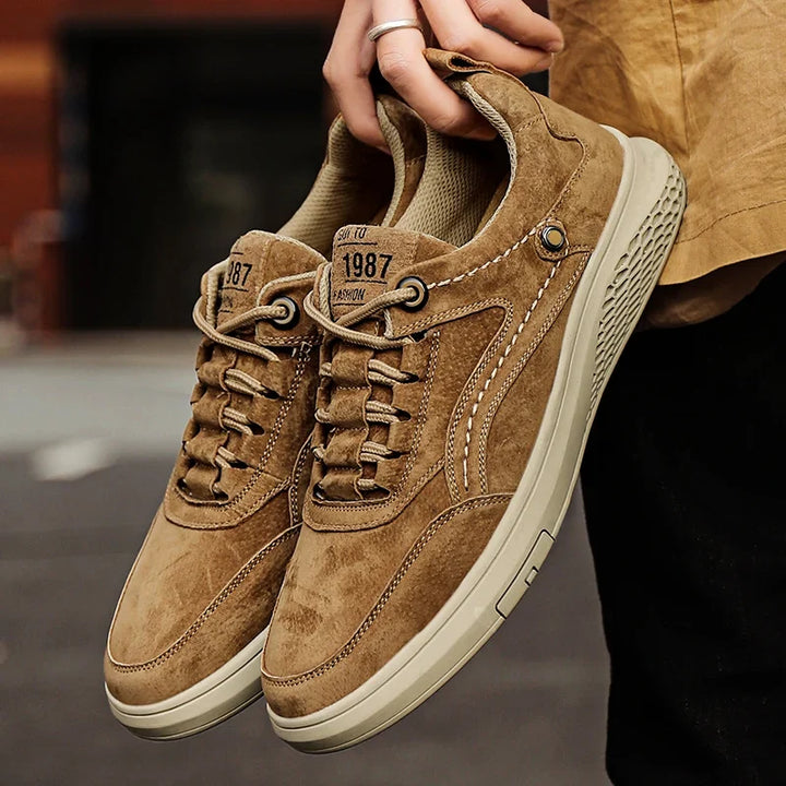 Men's Suede Hiking Shoes for Comfort and Durability