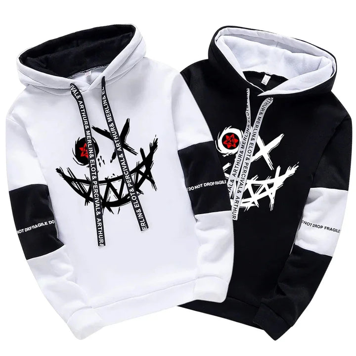 Men's Casual Hooded Tracksuit for All Seasons and Daily Wear