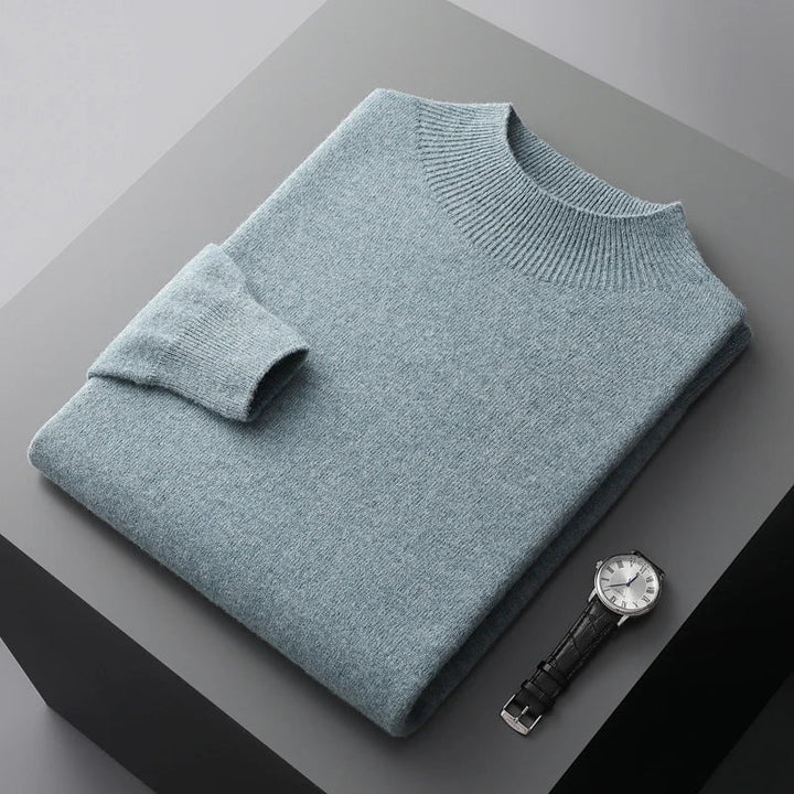 Men's Soft-Touch Wool Sweater for Ultimate Comfort and Style