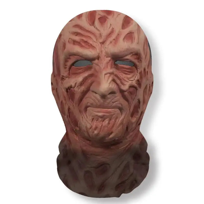 Halloween's 3D Ghost Face Mask Costumes, Stretch Mesh Full Skull Headgear