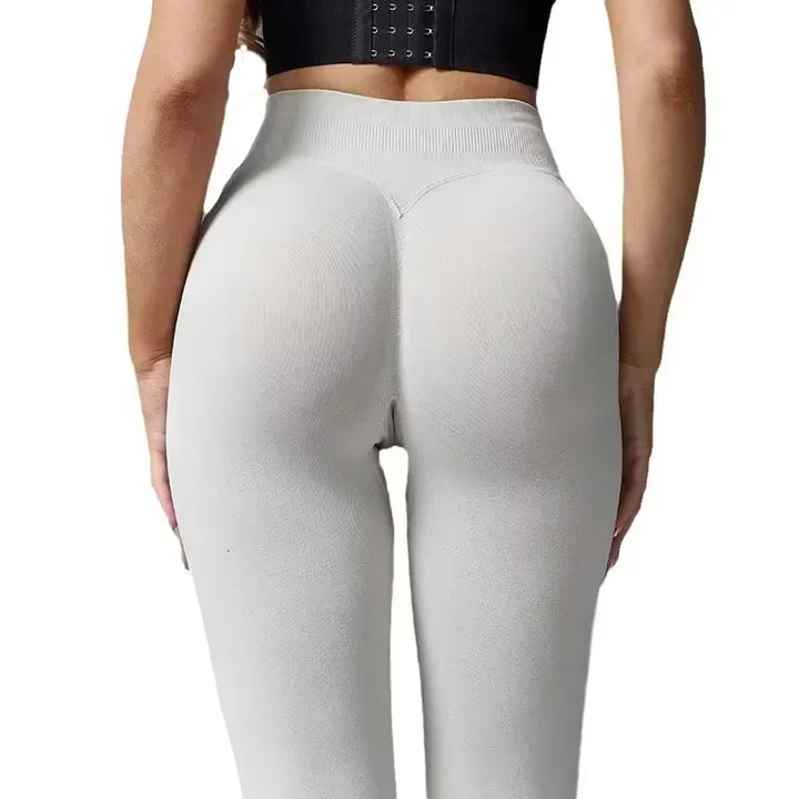 Women's Push-Up Low-Rise Seamless Yoga Leggings Pants for Gym Fitness