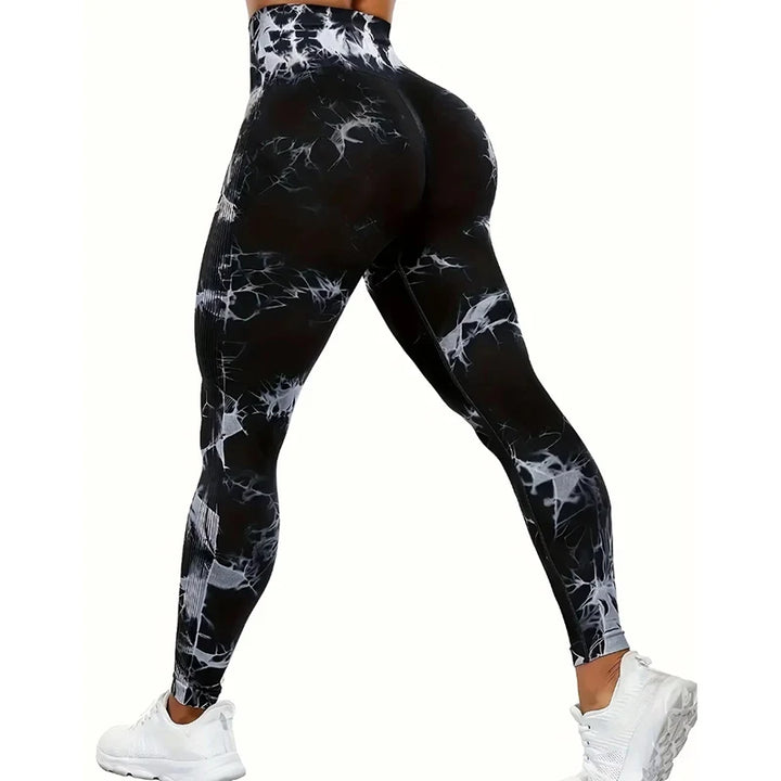 Women's High Waist Seamless Yoga Pants, Push Up Sports Leggings