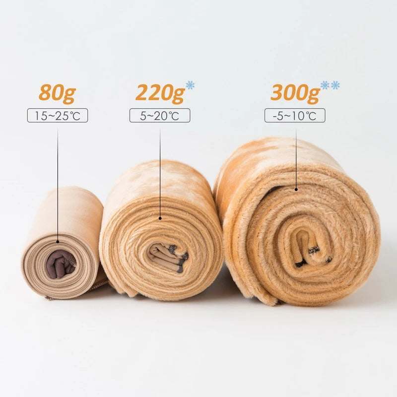 Women's Thermal Fleece Leggings - Thin Winter Warm Tights for Streetwear