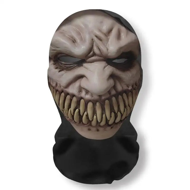Halloween's 3D Ghost Face Mask Costumes, Stretch Mesh Full Skull Headgear