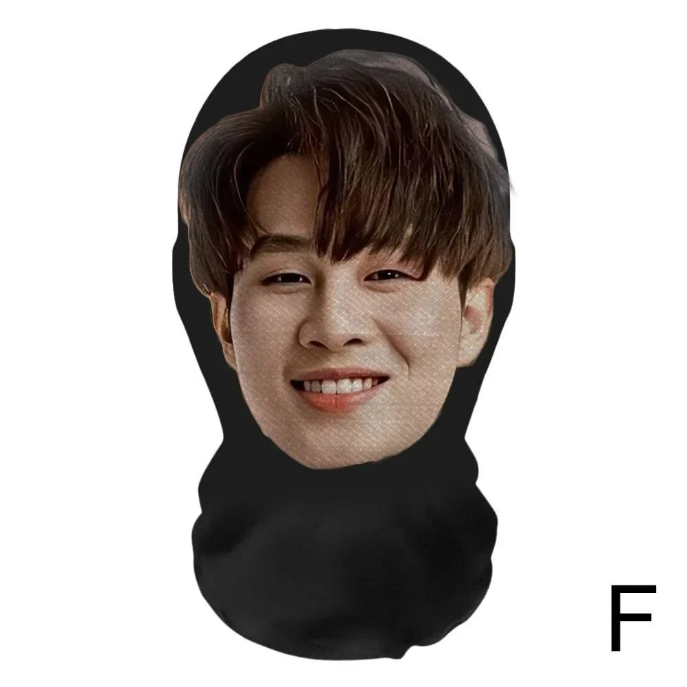 Halloween's 3D Realistic Face Mask Cosplay, Hip Hop & Costume Accessory
