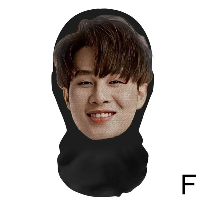 Halloween's 3D Realistic Face Mask Cosplay, Hip Hop & Costume Accessory