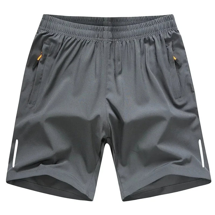Men's Summer Quick-Dry Ice Silk Sports Shorts for Gym and Beach