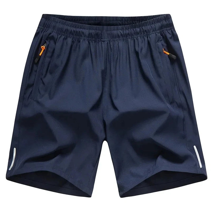 Men's Summer Quick-Dry Ice Silk Sports Shorts for Gym and Beach