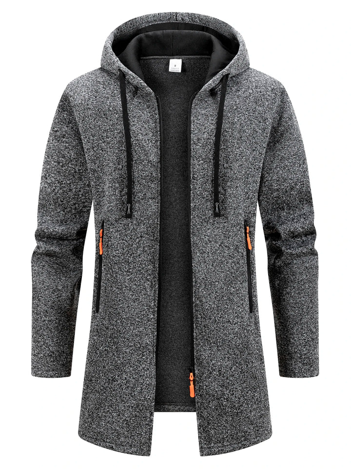 Men's Oversized Hooded Sweatshirt and Warm Winter Coat Tracksuit