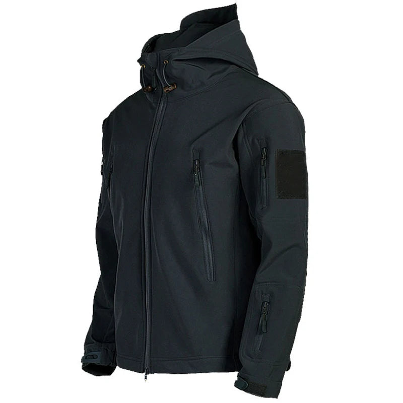 Men's Waterproof Windproof Tactical Soft Shell Military Coat