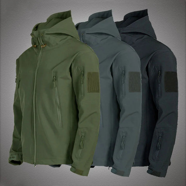 Men's Waterproof Windproof Tactical Soft Shell Military Coat