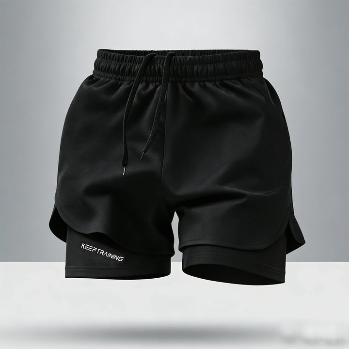 Men's Quick-Drying Multi-Color Fitness Sports Shorts - Comfortable & Breathable