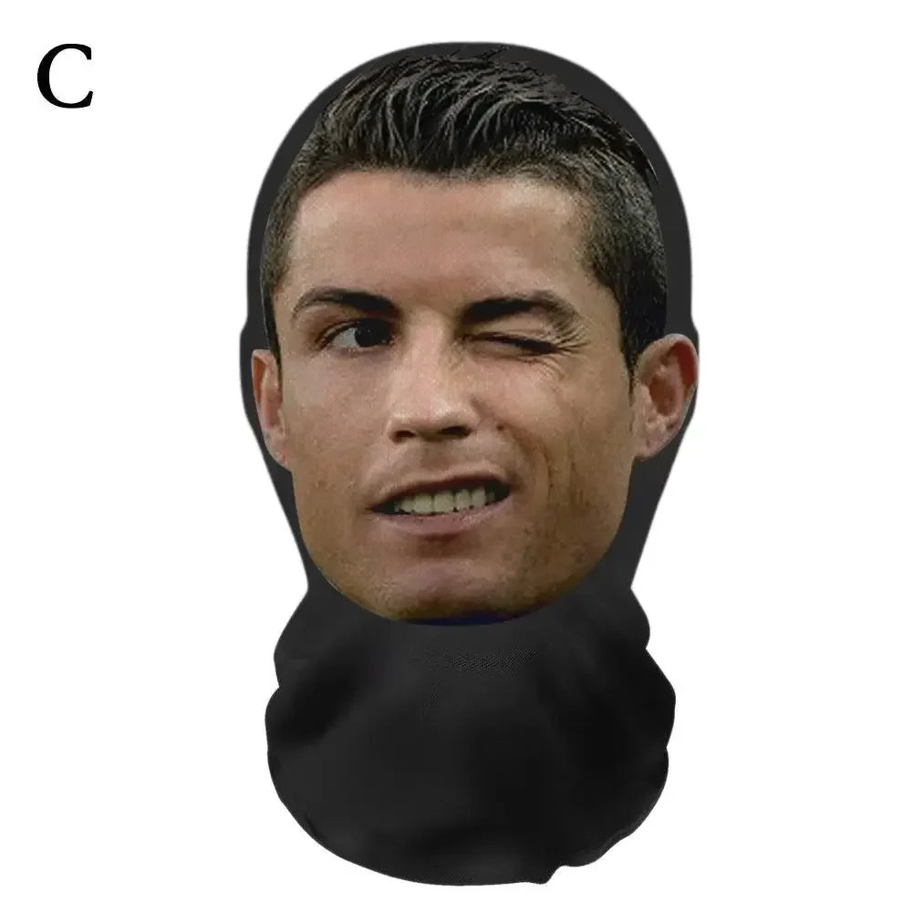 Halloween's 3D Realistic Face Mask Cosplay, Hip Hop & Costume Accessory