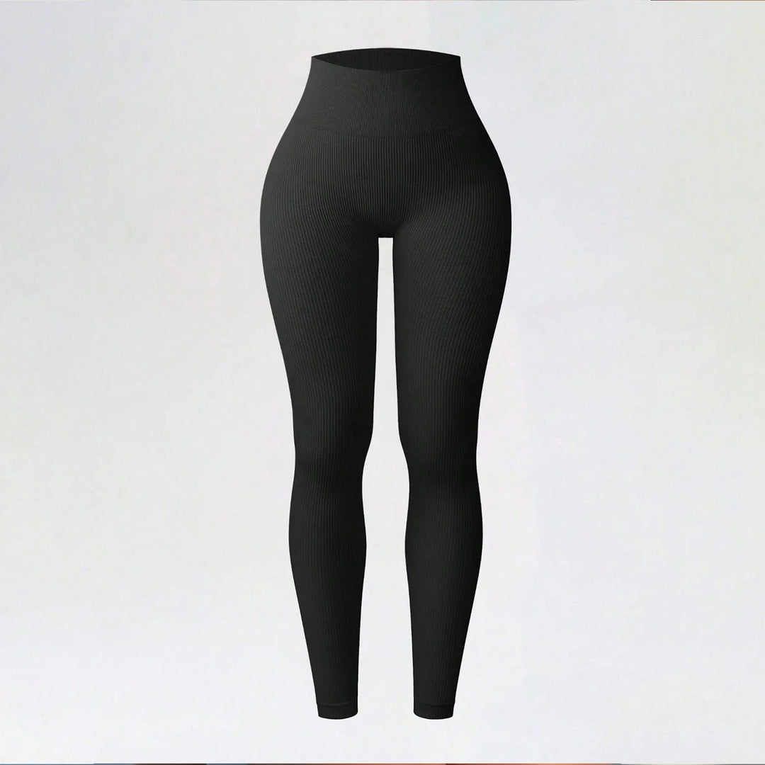 Women's High-Waisted Seamless Yoga Leggings for Fitness and Running
