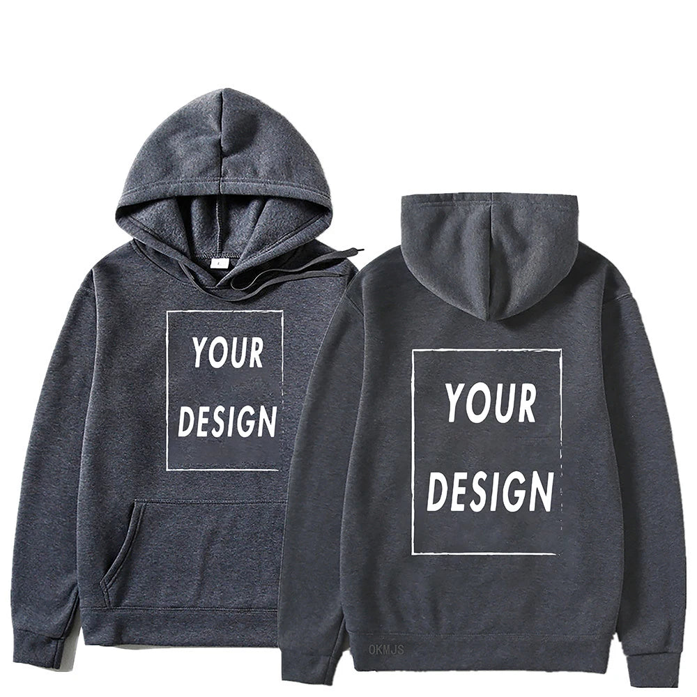 Men's Customizable Personalized Hoodie for Men and Women - DIY Fashion