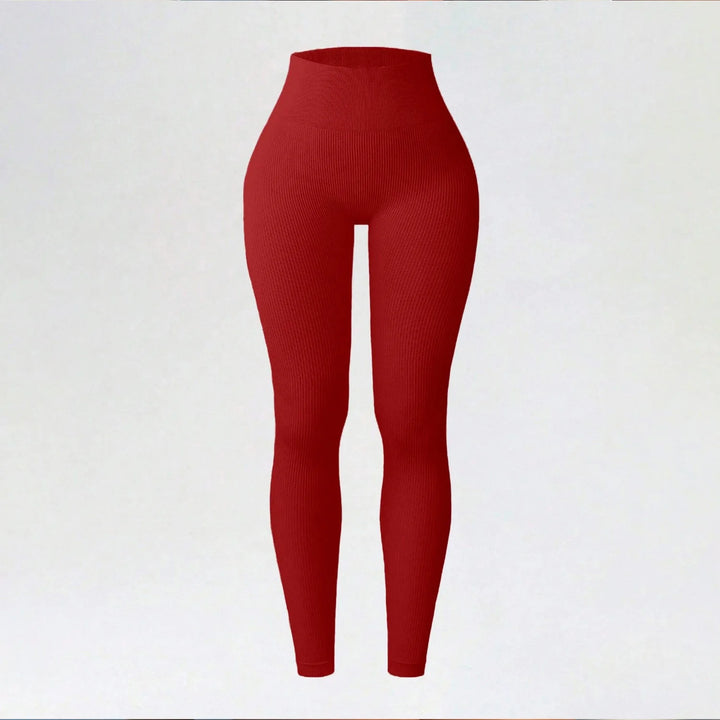 Women's High-Waisted Seamless Yoga Leggings for Fitness and Running