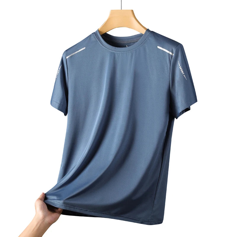 Men's Quick-Drying Breathable Running T-Shirt for Outdoor Sports
