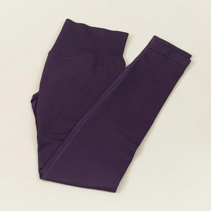Women's Push-Up Low-Rise Seamless Yoga Leggings Pants for Gym Fitness